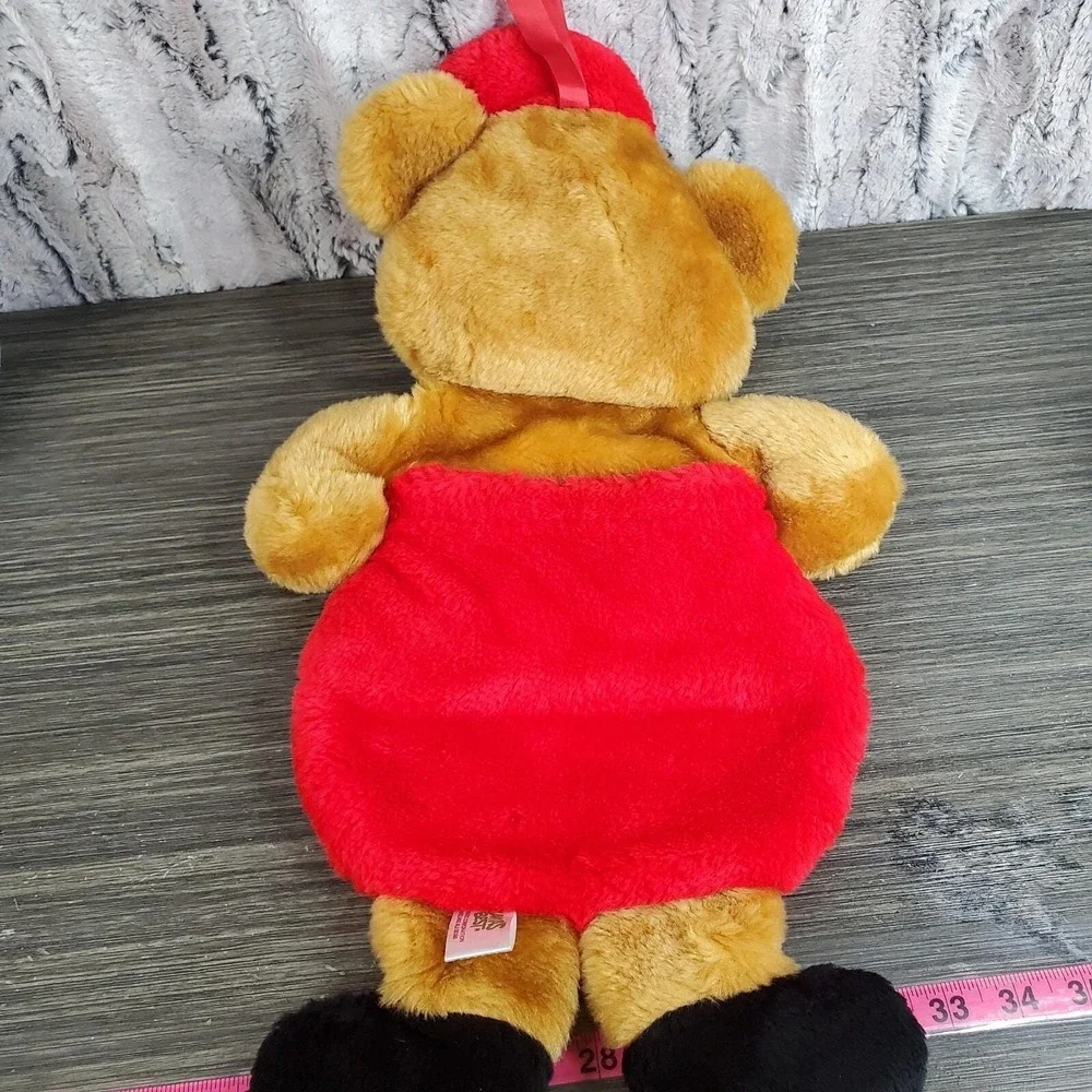 Santa's‎ Best Brown Teddy Bear Front / Rear Pocket 20